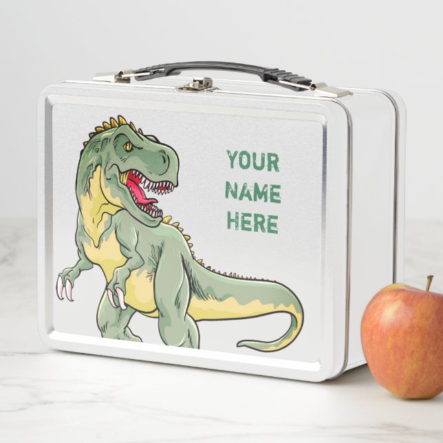 Lunch Box Chasseur de dinosaures (En situation)