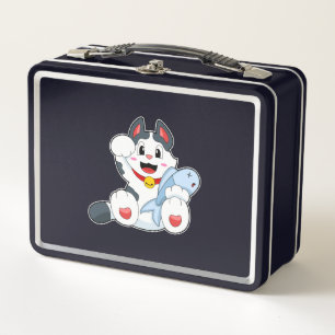 Lunch Box Chat avec poisson
