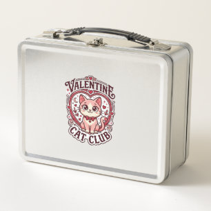 Lunch Box Chat de la Saint-Valentin Dessin drôle pour amateu