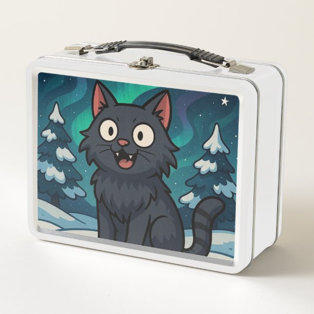 Lunch Box Chat de Noël islandais Yule (Devant)