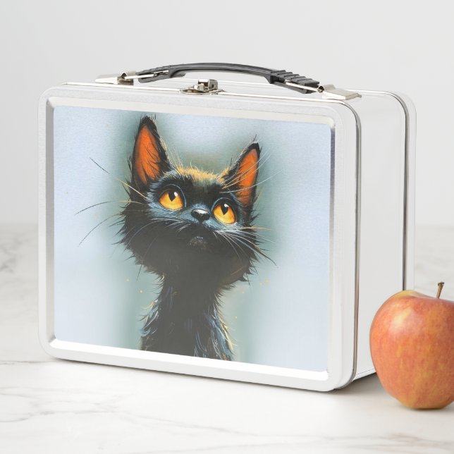 Lunch Box Chat noir enchanté (En situation)