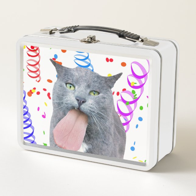Lunch Box Chat vous a pris la langue ?  (Devant)