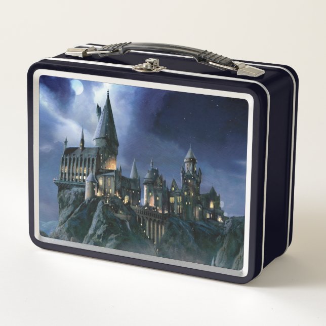 Lunch Box Château Harry Potter | Hogwares à lune (Devant)