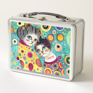 Lunch Box Chats Cool Abstraits fous