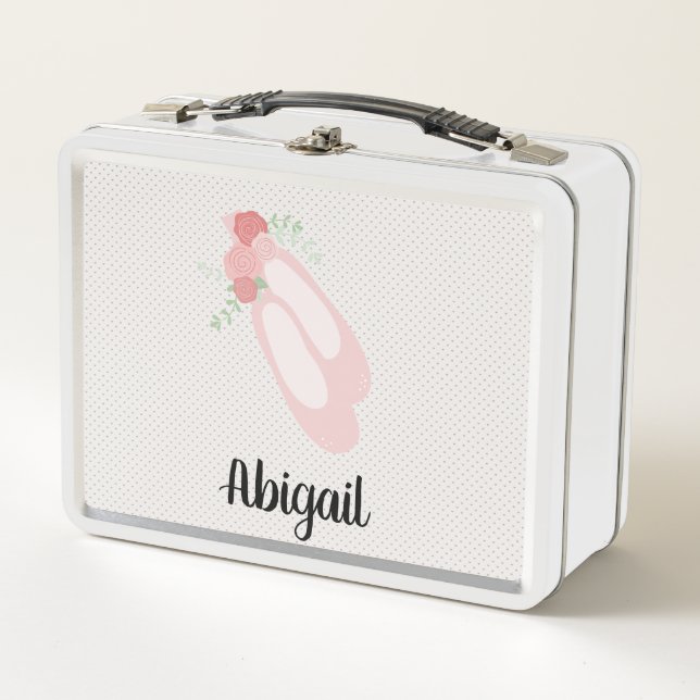 Lunch Box Chaussures Ballerina Pink Ballet (Devant)