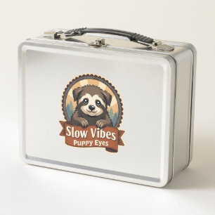 Lunch Box Chemise de chien de paresse vintage 2