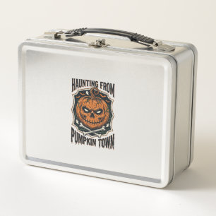 Lunch Box Chemise de citrouille d'Halloween Vintage Jack O L
