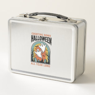 Lunch Box Chemise de compte à rebours d'Halloween Graphique