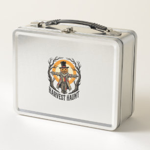 Lunch Box Chemise de Halloween Épouvantail Gravure Vintage R