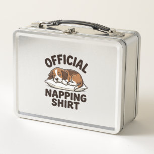 Lunch Box Chemise de repos officielle Chien endormi Design v