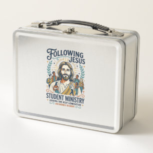 Lunch Box Chemise de style camp de jeunesse Merch Église Jés