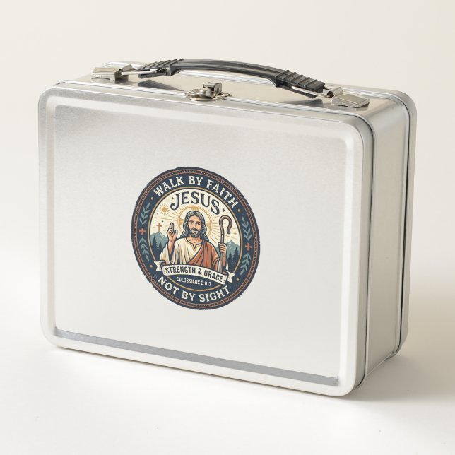 Lunch Box Chemise de tendance de café Jesus Matcha Graphique (Devant)