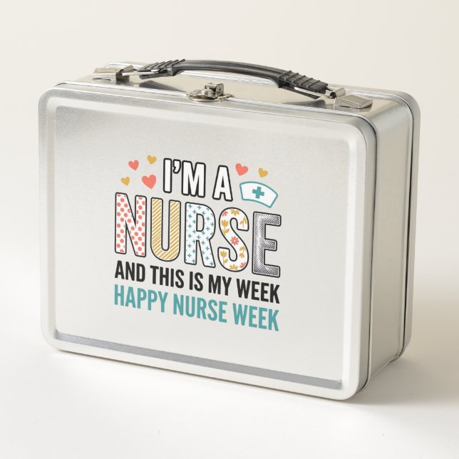 Lunch Box Chemise de typographie d'appréciation de la semain (Devant)