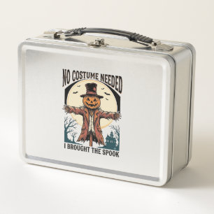 Lunch Box Chemise Épouvantail Citrouille pour Humour de Cost
