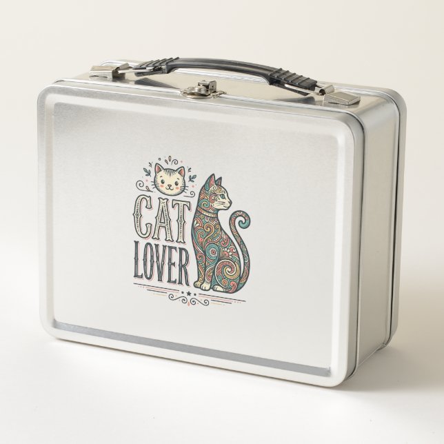 Lunch Box Chemise Graphique de Style de Gravure pour Amoureu (Devant)