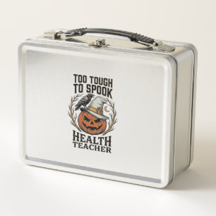 Lunch Box Chemise Halloween Prof de Santé Gravée Pu Vintage