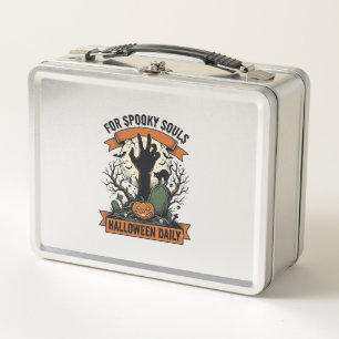 Lunch Box Chemise Halloween tous les jours Vintage Spooky Ha