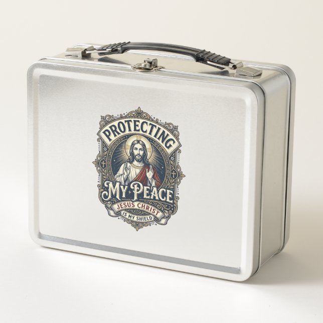 Lunch Box Chemise Jésus Respect de soi Limites Foi (Devant)
