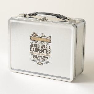 Lunch Box Chemise Vintage Apprenti Jésus Charpentier Menuisi
