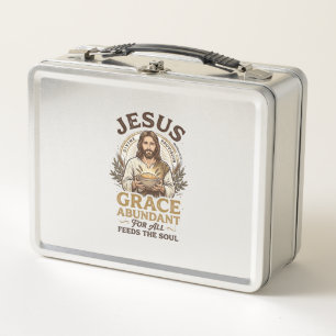 Lunch Box Chemise Vintage Jésus Bowling Graphique Chrétien_1