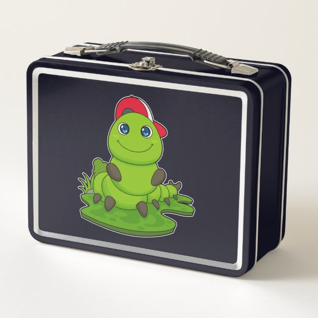 Lunch Box Chenille avec casquette (Devant)