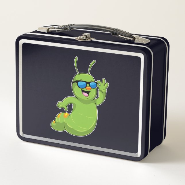 Lunch Box Chenille avec lunettes de soleil (Devant)
