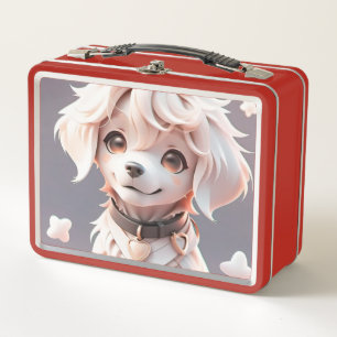 Lunch Box Chibi Golden Retriever Puppy