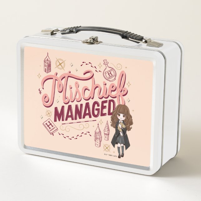 Lunch Box Chibi Hermione "Le mal géré" (Devant)