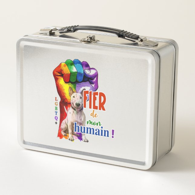 Lunch Box Chien de Bullterrier miniature (Devant)
