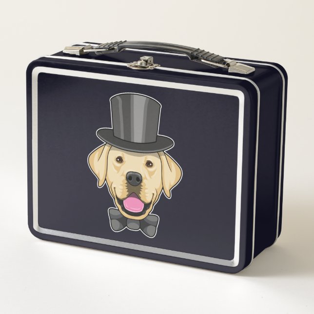 Lunch Box Chien en tenue de marié avec nœud papillon (Devant)