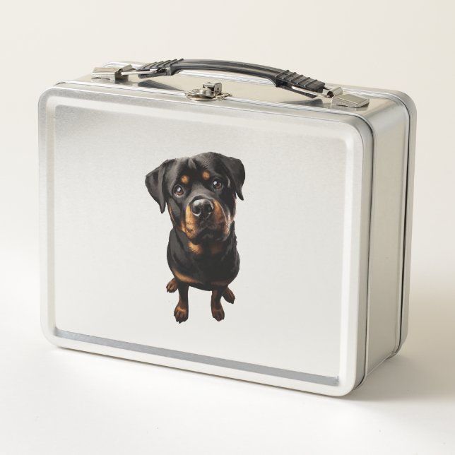 Lunch Box chien rottweiler (Devant)