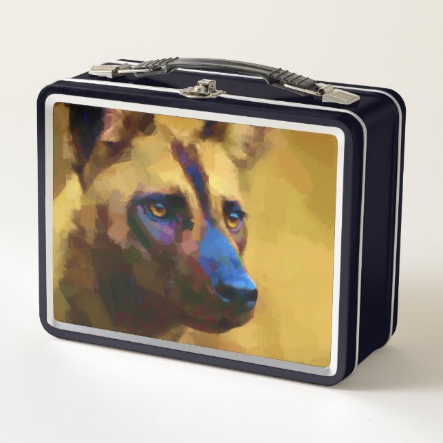 Lunch Box Chien sauvage africain (Devant)