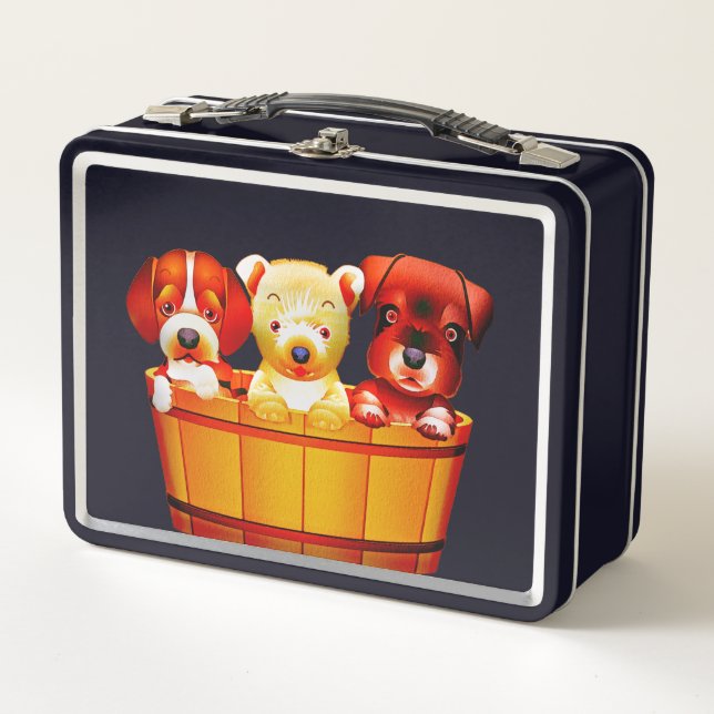 Lunch Box Chiens (Devant)