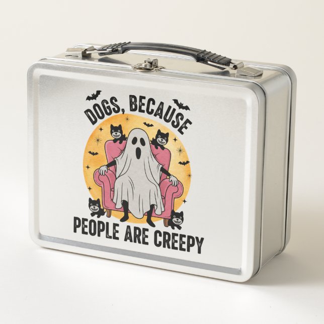 Lunch Box Chiens parce que les gens sont flippants (Devant)