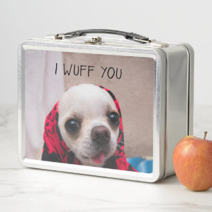 Lunch Box Chihuahua mignon Je vous jure que vous aimez Valen