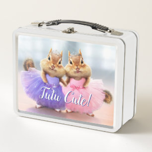 Lunch Box Chipmunk Ballerina Duo