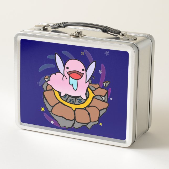 Lunch Box chupi-Abathur avec description Boîte à Repas Métal (Devant)