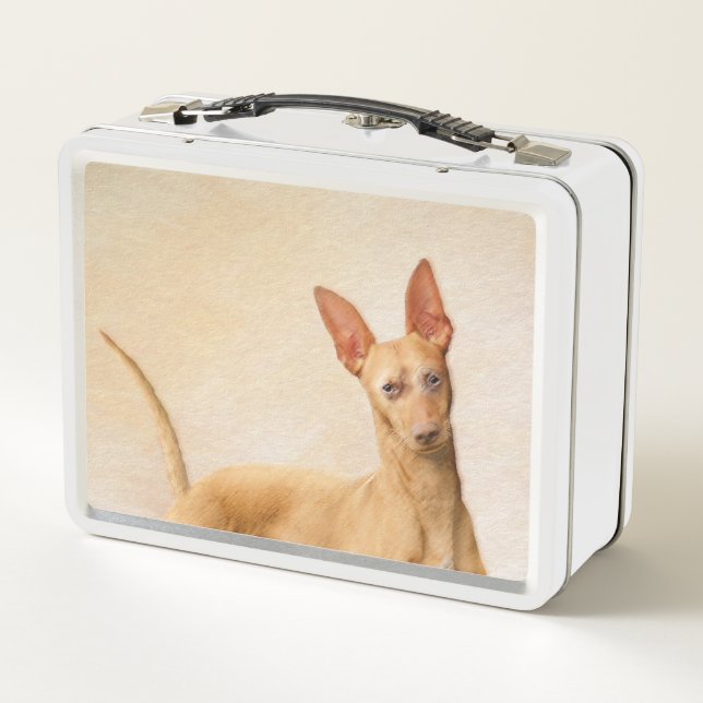 Lunch Box Cirneco dell’Etna Peinture - Cute Original Chien A (Dos)
