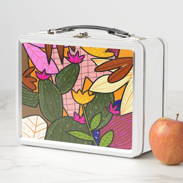 Lunch Box Citation Positive Inspirante Typographie Moderne P (En situation)
