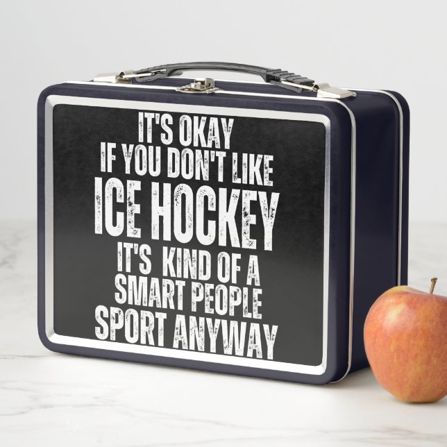 Lunch Box Citations drôles de HOCKEY SUR GLACE (En situation)