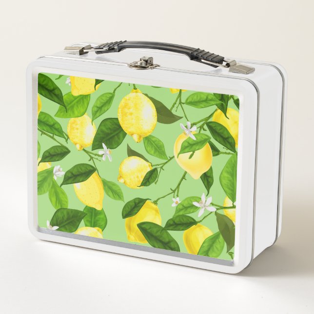 Lunch Box Citron Aquarelle 3 (Devant)