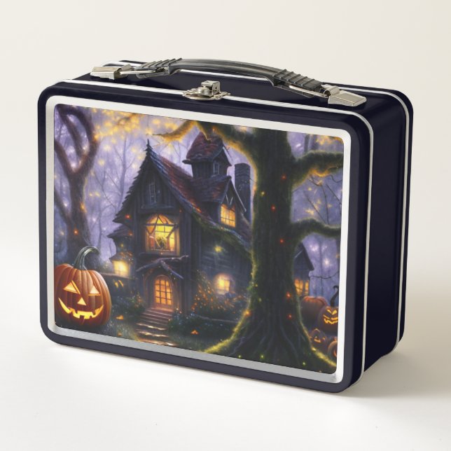 Lunch Box citrouille/automne/automne/Halloween (Devant)