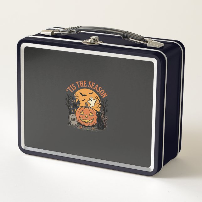 Lunch Box Citrouille drôle Halloween Pun Design2 (2)_1 (Devant)