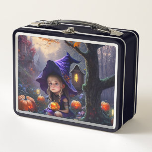 Lunch Box citrouille/whimsical/Halloween/dessin animé