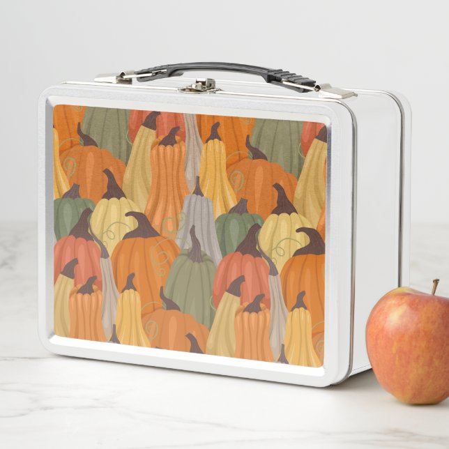 Lunch Box Citrouilles cosy (En situation)