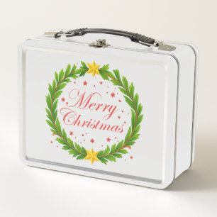 Lunch Box Classic Christmas Wreath