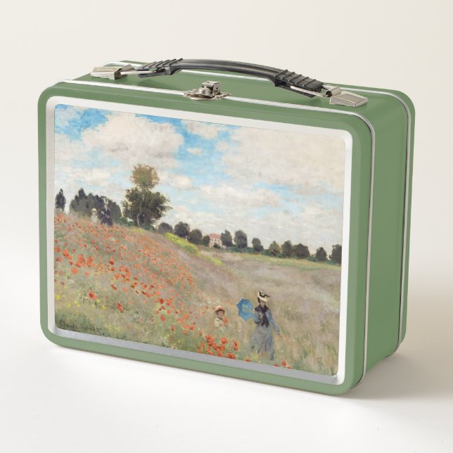 Lunch Box Claude Monet - Champ de coquelicots (Devant)