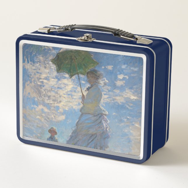 Lunch Box Claude Monet Femme à l'ombrelle Beaux-Arts (Devant)