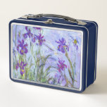 Lunch Box Claude Monet - Lilac Irises / Iris Mauves<br><div class="desc">Lilac Irises / Iris Mauves - Claude Monet,  1914-1917</div>