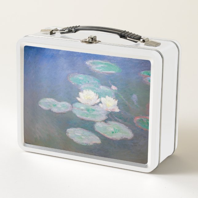Lunch Box Claude Monet - Lys à eau, effet du soir (Devant)